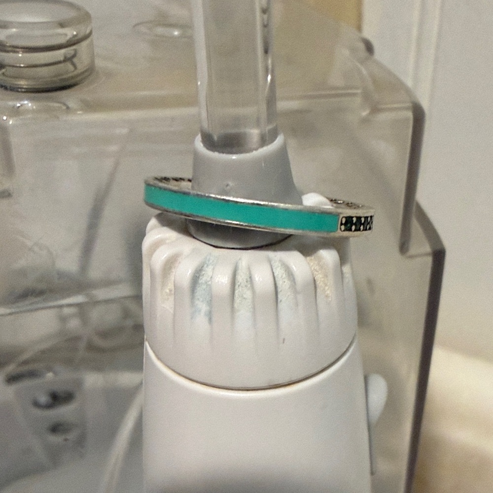 Pandora Silver and Turquoise Ring - Picture 4 of 4